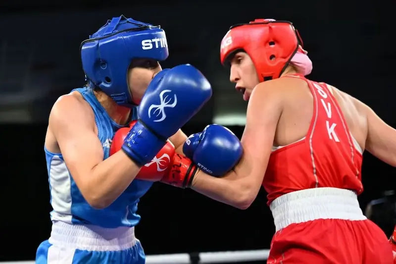 Slovenské boxerky v ringu počas majstrovstiev Európy v Sofii