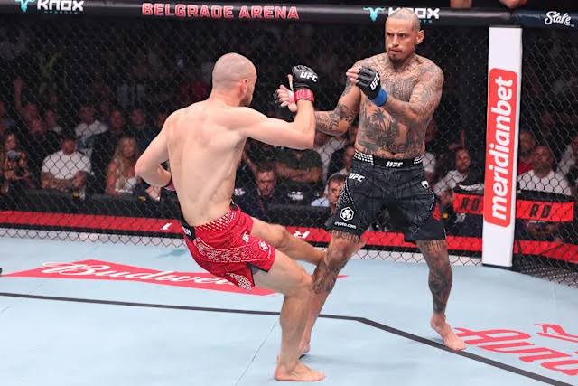 Daniel Rodriguez po prehre knockoutom v UFC Belgrade