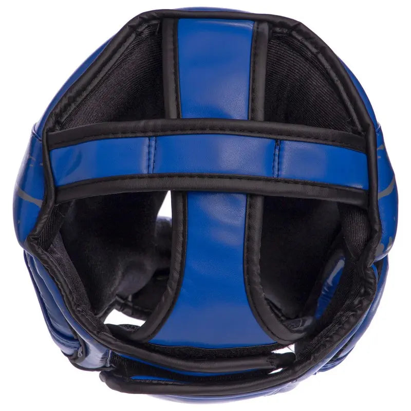Boxerská prilba Zelart AO-0394 modrá