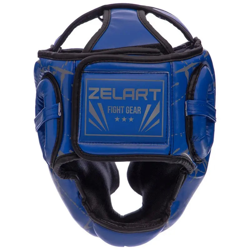 Boxerská prilba Zelart AO-0394 modrá