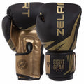 Boxerské rukavice Zelart AO-0866 čierna-zlatá (8-12 oz)