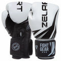 Boxerské rukavice Zelart AO-0866 biela-čierna (8-12 oz)