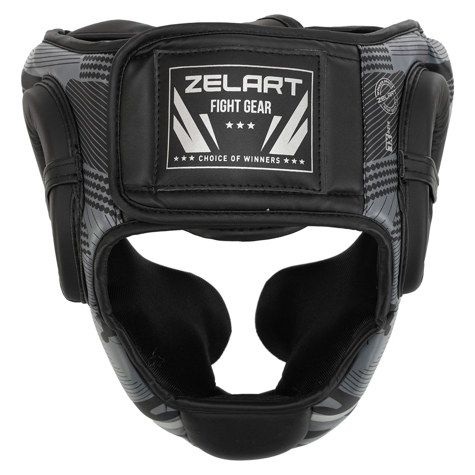 Boxerská prilba ZeArt AO-2530 sivá