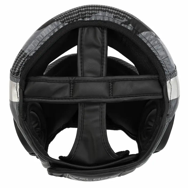 Boxerská prilba Zelart AO-2530 sivá