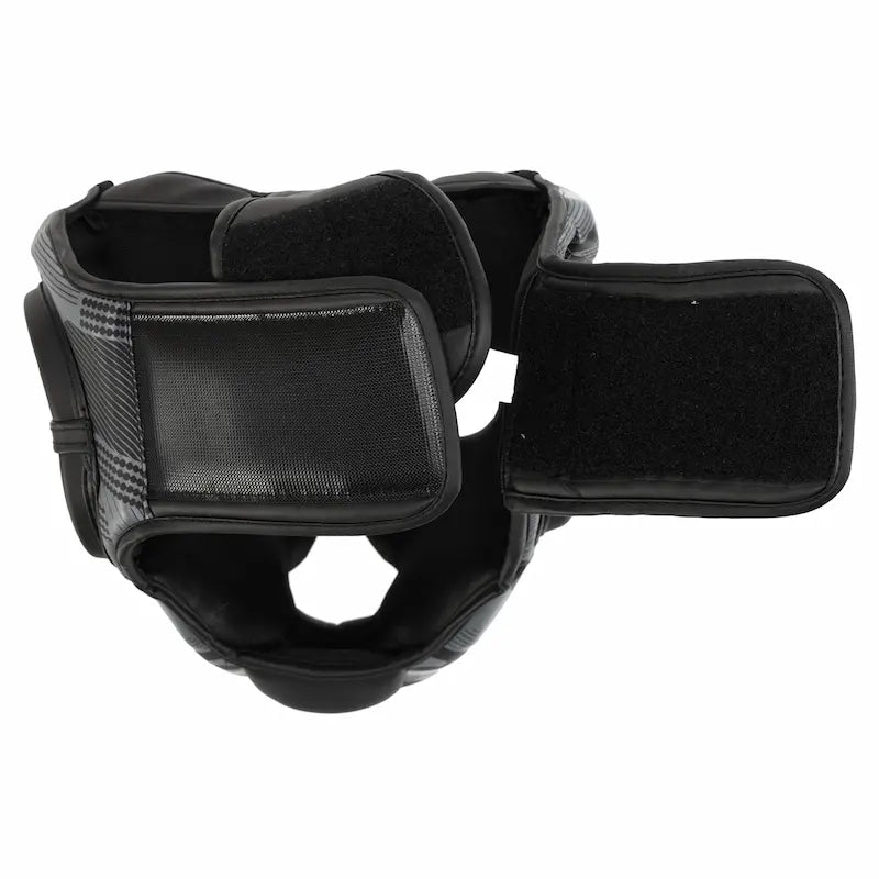 Boxerská prilba Zelart AO-2530 sivá