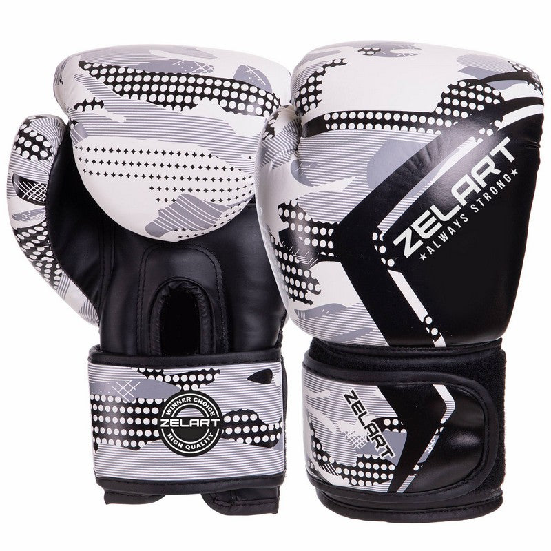 Boxerské rukavice ZeArt AO-3397 biela