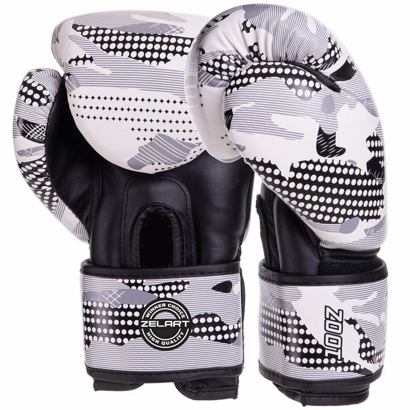 Boxerské rukavice ZeArt AO-3397 biela