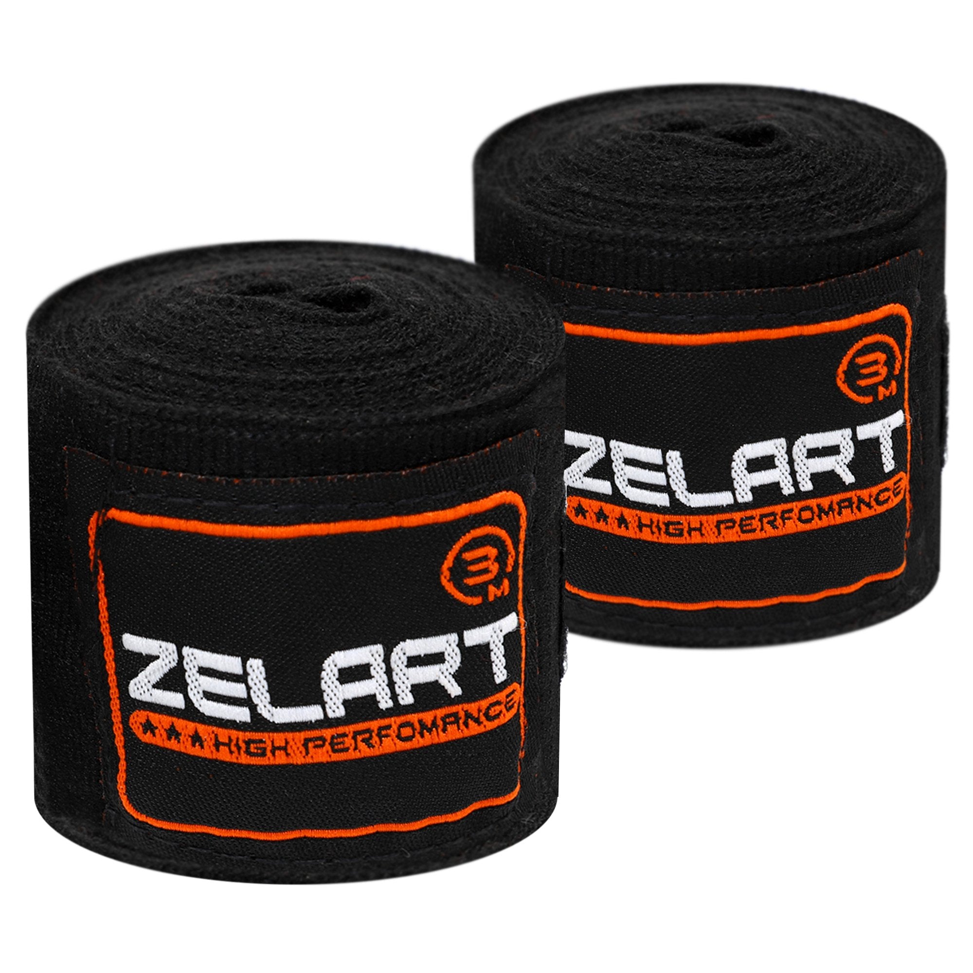 Boxerské bandáže ZeArt AO-3729 3m. čierna
