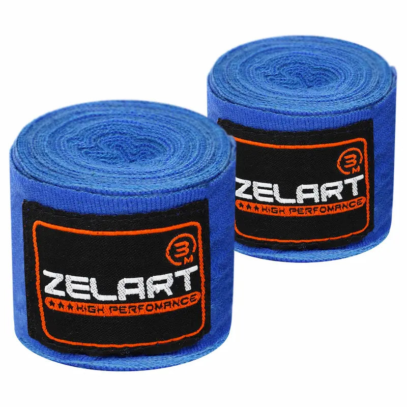 Boxerské bandáže Zelart AO-3729 3m modrá