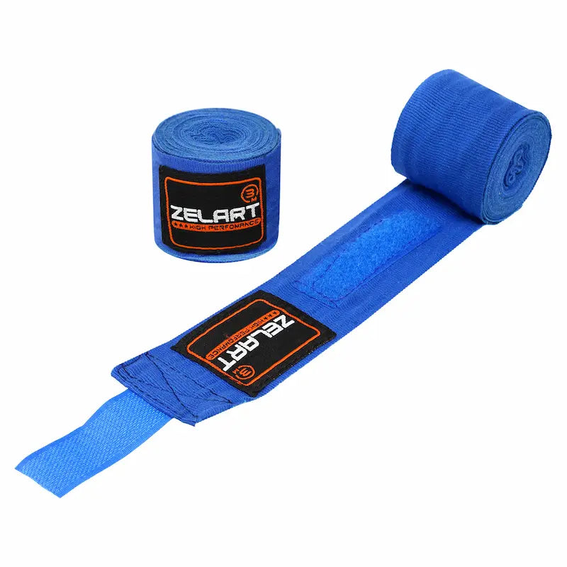 Boxerské bandáže Zelart AO-3729 3m modrá