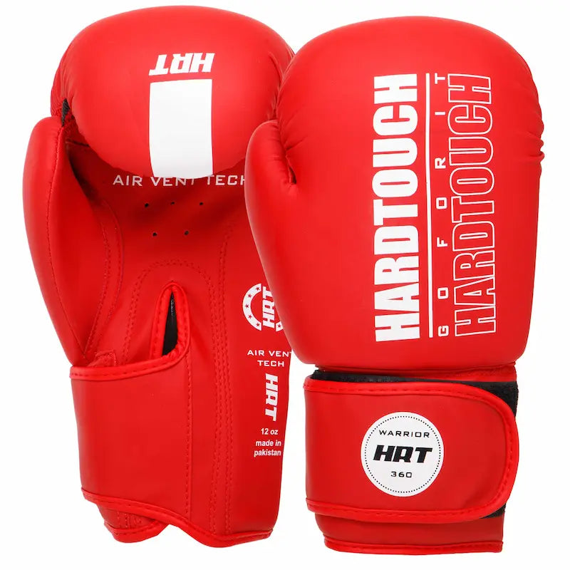 Boxerské rukavice Hard Touch AO-4436 červená