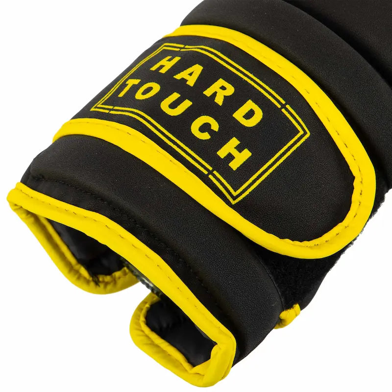 Boxerské rukavice Hard Touch AO-4658 čierna-žltá