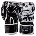 Boxerské rukavice ZeArt AO-5493 Skull čierna
