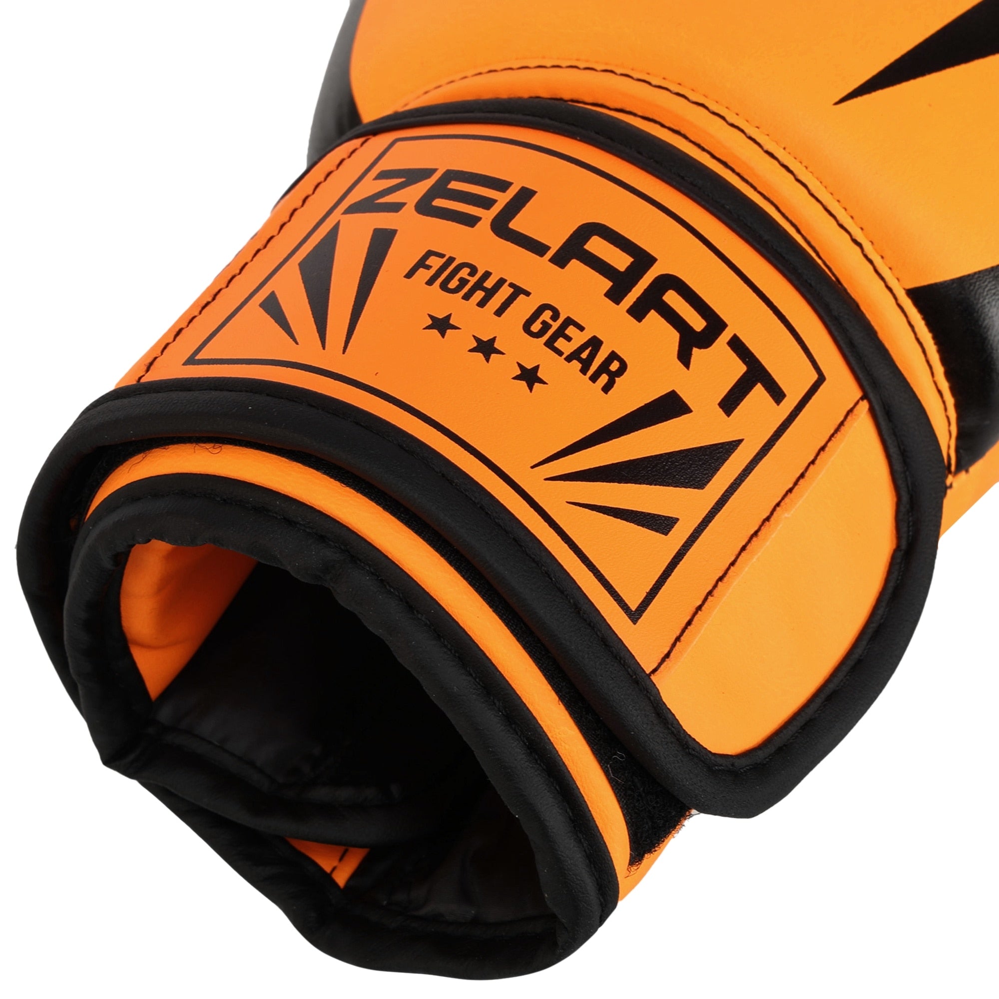 Boxerské rukavice Zelart AO-5698 oranžová (6-14 oz)