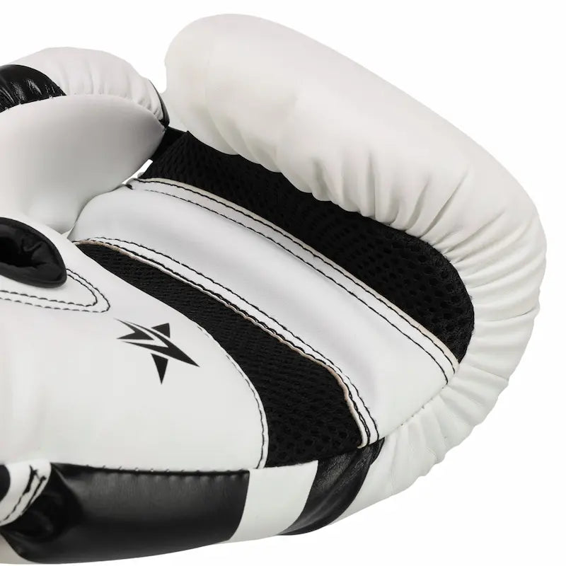 Boxerské rukavice Zelart AO-5698 biela (6-14 oz)