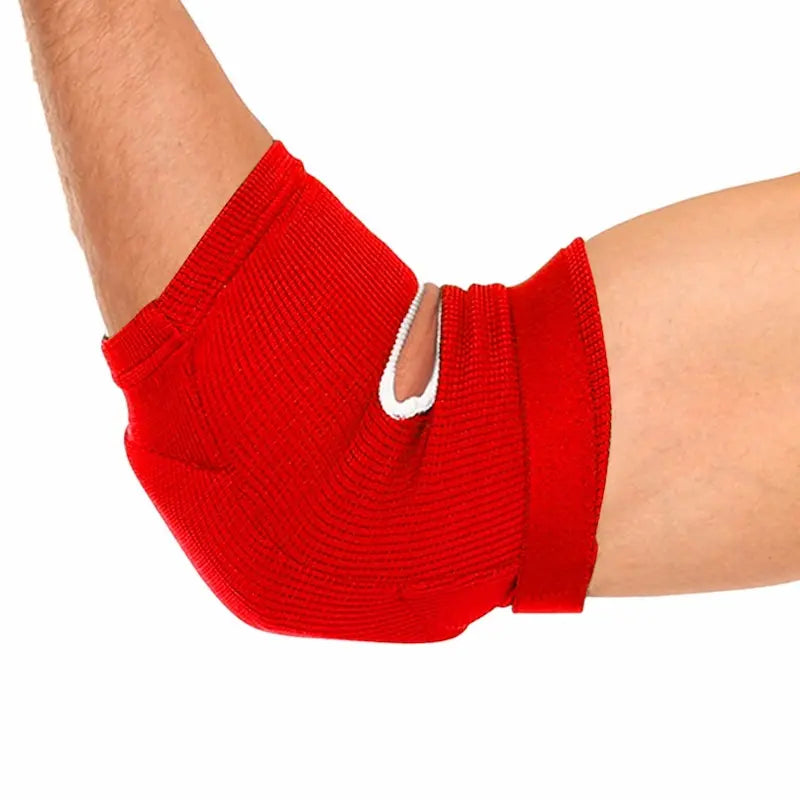 Chrániče lakťov Muay Thai MMA Hard Touch BO-8896 červená
