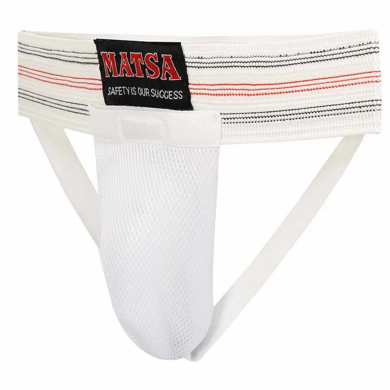 MMA Suspenzor slabín Matsa LA-4513 biela