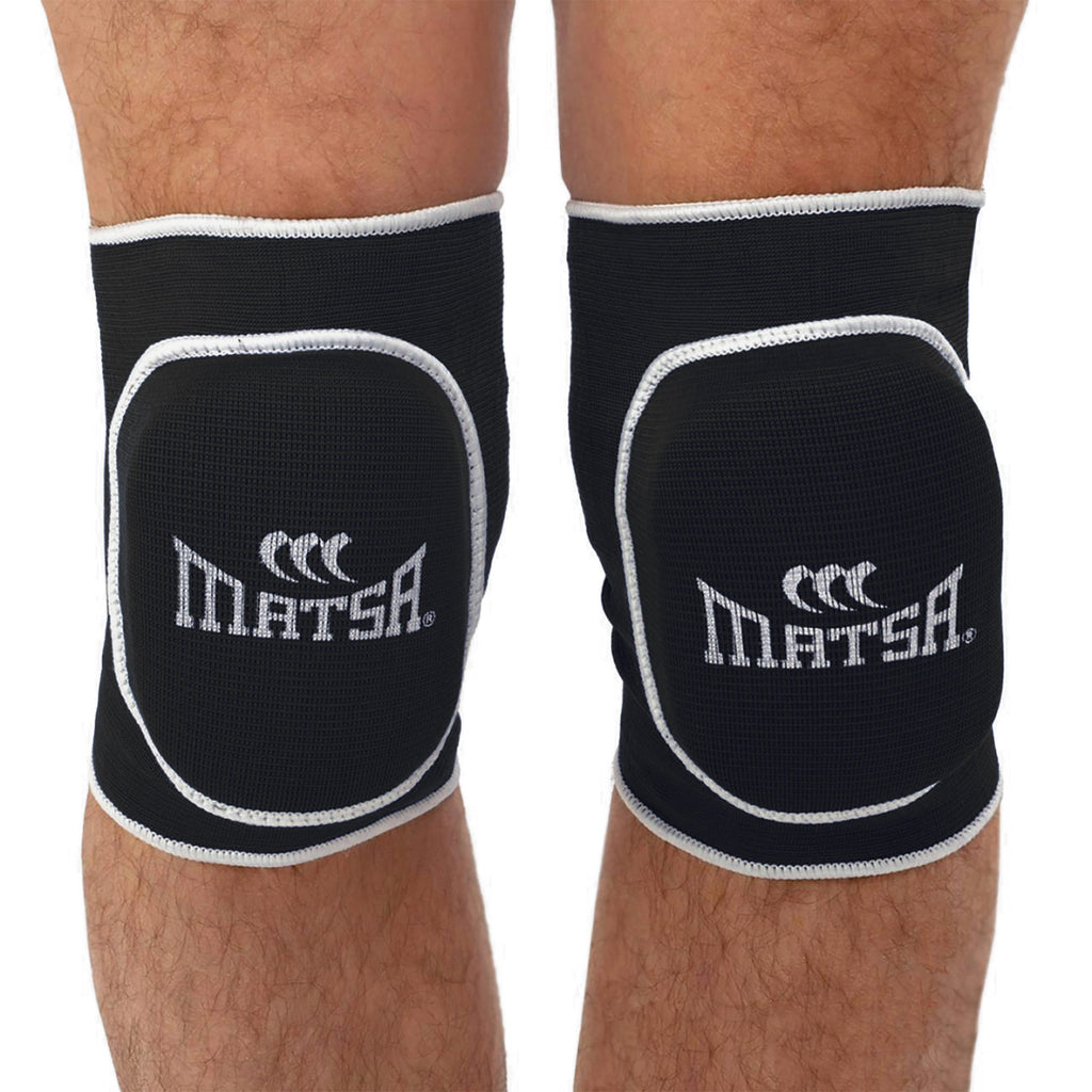 Knieschützer MMA, Thaibox, Kickbox Matsa LA-7754 schwarz